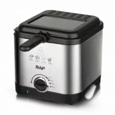 Електрична фритюрниця 2.5 л для смаження без олії, 1000 Вт, Deep Fryer RAF R5300, повітряний гриль, аерофритюр