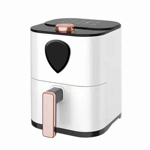 Аерофритюрниця Su Tai ST-606, аерогриль 6 л, Air Fryer з антипригарним покриттям, електрофритюр 1000 Вт, білий - фото 2