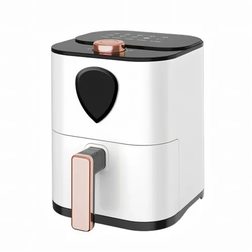 Аерофритюрниця Su Tai ST-606, аерогриль 6 л, Air Fryer з антипригарним покриттям, електрофритюр 1000 Вт, білий - фото 2