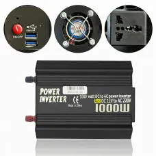 Перетворювач WX-1000 J USB 1000W, інвертор Wimpex 12 В постійного струму, 220-230 В змінного, 50 Гц/60 Гц