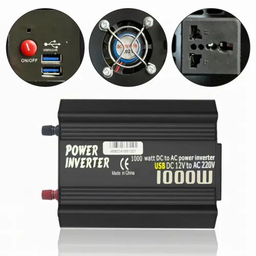 Преобразователь WX-1000 J USB 1000W, инвертор Wimpex 12 В постоянного тока, 220–230 В переменного, 50 Гц/60 Гц - фото 7