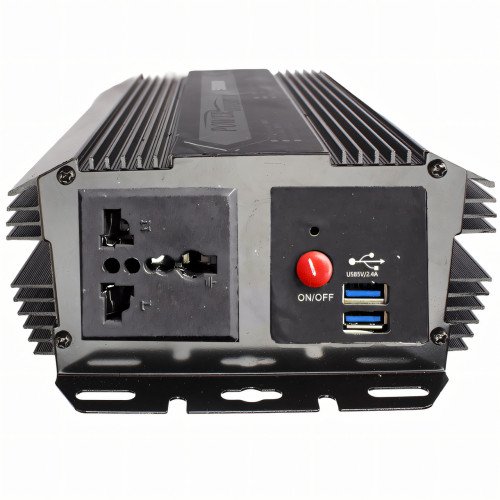 Перетворювач WX-1000 J USB 1000W, інвертор Wimpex 12 В постійного струму, 220-230 В змінного, 50 Гц/60 Гц - фото 4