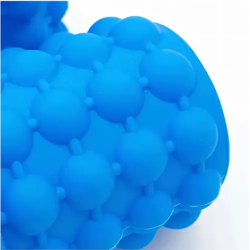 Силіконова форма для льоду Ice Cube Maker Genie, чаша для льоду 50*50 см, відро для льоду 980 мл, 120 кубиків - фото 5
