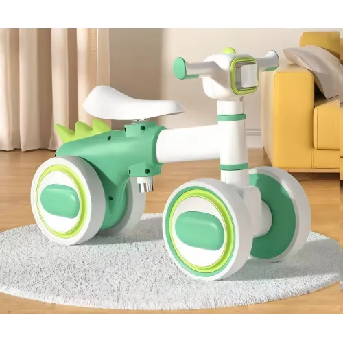 Біговел LS-1005 Bybeo Baby з музикою й підсвіткою, прогулянковий велосипед 1-5 років, 4 колеса, пластик, складаний - фото 5