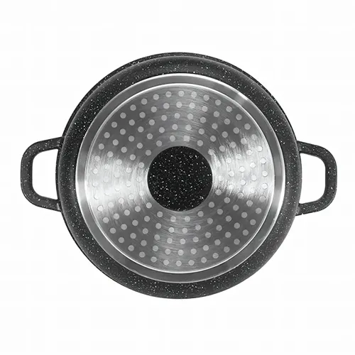 Набір каструль Top Kitchen TK00020 і сковорідка, з гранітним покриттям, 5 ємностей, для всіх плит, алюміній - фото 4