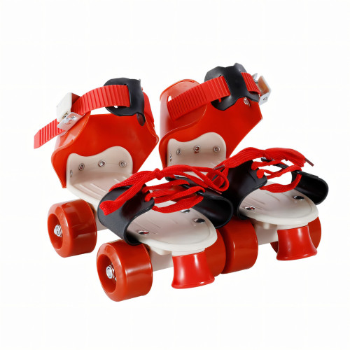 Детские квады Baby Quad, раздвижные ролики на обувь, размер 26-29, колеса PU, до 60 кг, передний тормоз - фото 3