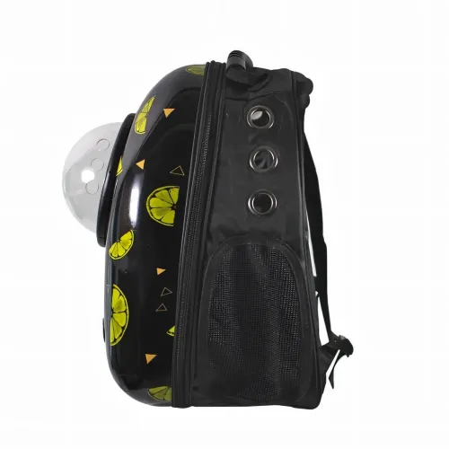 CosmoPet: космический рюкзак-переноска для домашних животных с иллюминатором, 42х32х22 см, лимончик - фото 3