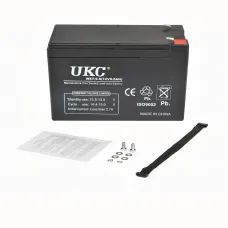 Аккумуляторная батарея 12В, BATTERY 12V 9A UKC, герметичный кислотно-свинцовый гелевый аккумулятор