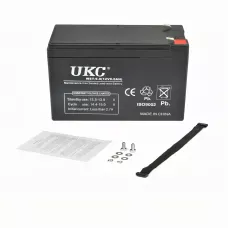 Акумуляторна батарея 12 В, BATTERY 12 V 9 A UKC, герметичний кислотно-свинцевий гелевий акумулятор