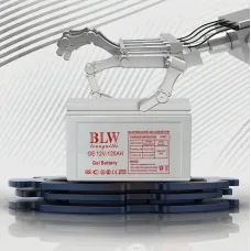 Акумулятор BATTERY 12 V 120 A BLW, гелевий АКБ із мідними клемами зі срібним покриттям, латунні вставки