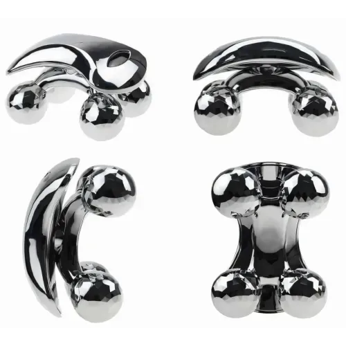 Ліфтинг 4D Massager для обличчя і тіла, масажер ролик для тіла AND LY587, 4 масажні головки, водонепроникний - фото 2