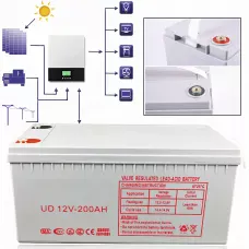 Аккумулятор BATTERY 12V 200A BLW с герметичной гелевой батареей, универсальная цикличная AGM батарея