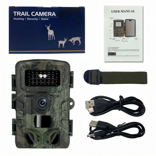 Фото ловушка HAZA, охотничья камера Outdoor camera для скаутинга и лесничества, мини видеорегистратор до 20 м - фото 5