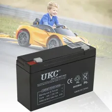 Свинцево-кислотний акумулятор BATTERY 6 V 12 A UKC, герметичний гелевий AGM акумулятор
