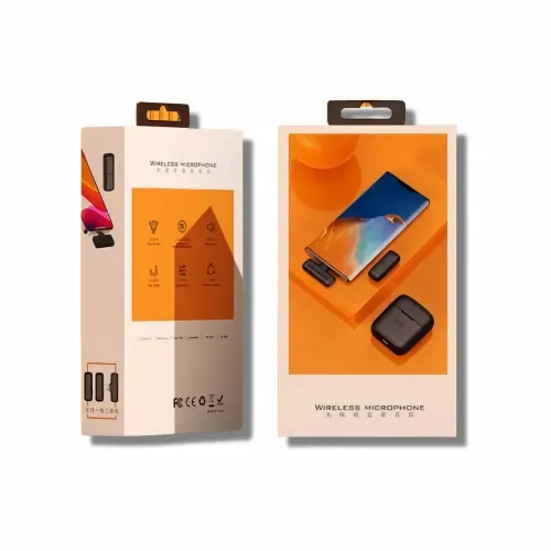 Бездротовий петличний мікрофон блогера, бездротовий мікрофон 2 в 1 MY MARK AND j11 із шумозаглушенням - фото 7