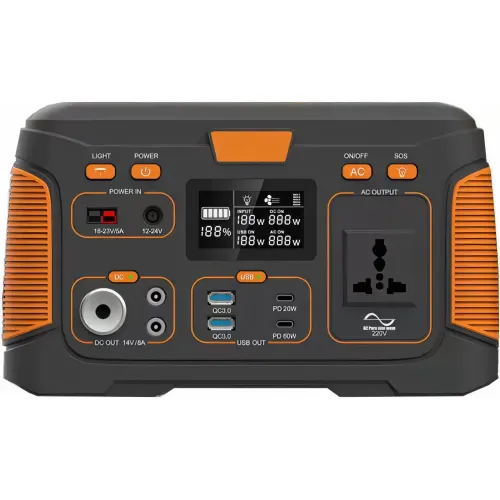 Потужна портативна електростанція, 300 W з виходами USB, Type-C, DC, ліхтар WX-1436, 83200 mAh - фото 2
