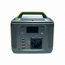Портативная электростанция 300Вт Wimpex WX300, 50000 мАч, выходы: Usb, 12В, Type-C, 220В + фонарь