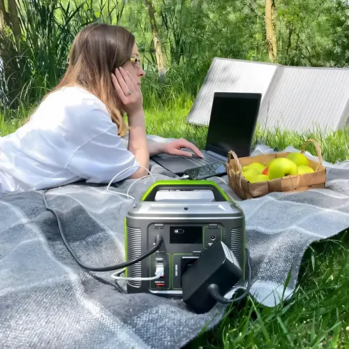 Портативна електростанція 300 Вт Wimpex WX300, 50000 мА·год, виходи: Usb, 12 В, Type-C, 220 В + ліхтар - фото 7