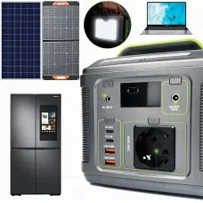 Портативна електростанція 300 Вт Wimpex WX300, 50000 мА·год, виходи: Usb, 12 В, Type-C, 220 В + ліхтар