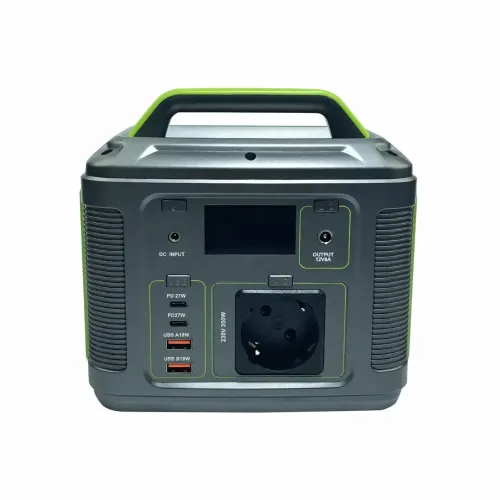 Портативна електростанція 300 Вт Wimpex WX300, 50000 мА·год, виходи: Usb, 12 В, Type-C, 220 В + ліхтар - фото 2