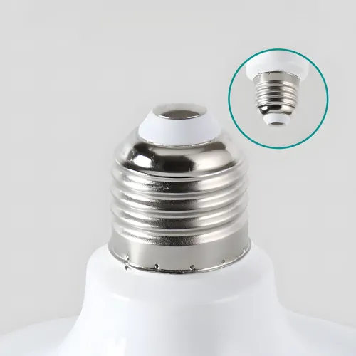 LED-Лампочка 15w 2 в 1, з акумулятором 2 x 18650, цоколь E27, працює від 220 В і від вбудованих акб - фото 4