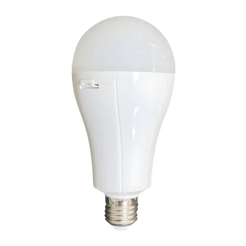 LED-Лампочка 15w 2 в 1, з акумулятором 2 x 18650, цоколь E27, працює від 220 В і від вбудованих акб - фото 2