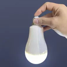 LED-Лампочка 15w 2 в 1, з акумулятором 2 x 18650, цоколь E27, працює від 220 В і від вбудованих акб