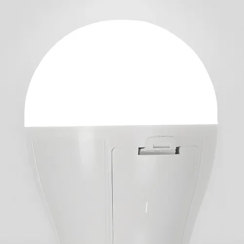 LED-Лампочка 15w 2 в 1, з акумулятором 2 x 18650, цоколь E27, працює від 220 В і від вбудованих акб - фото 3