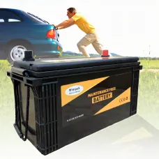 Автомобільний акумулятор WX 100mf 12 V, що не обслуговується, свинцево-кислотний герметичний акб з індикацією заряду