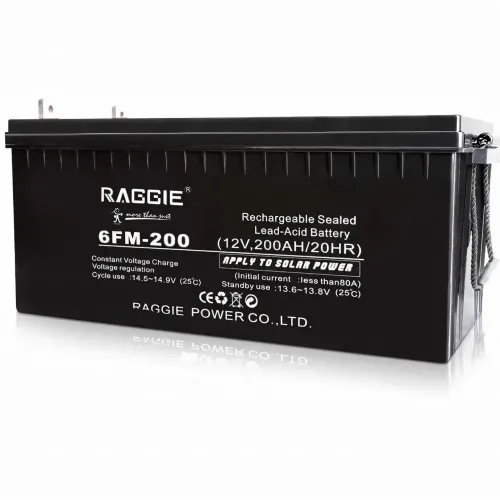 Гелевий акумулятор 12 V 200 Ah, що не обслуговується АКБ RAGGIE AGM для безперебійного живлення - фото 2