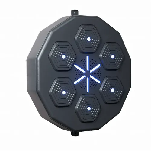 Музыкальная интеллектуальная боксерская панель тренажер с LED подсветкой, Bluetooth, 40х40х7.5 см - фото 4