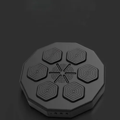 Музична інтелектуальна боксерська панель тренажер з LED-підсвіткою, Bluetooth, 40х40х7.5 см - фото 7
