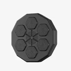 Музична інтелектуальна боксерська панель тренажер з LED-підсвіткою, Bluetooth, 40х40х7.5 см