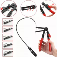 Автомобильные универсальные клещи с зажимами, плоскогубцы bundle forceps AND-11 для шлангов, гибкий инструмент