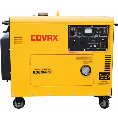 Дизельний портативний генератор COVAX548500T 6 кВт, автостарт, 1 фаза 230 В, (66,5KW DIESEL SILENT) - фото 2