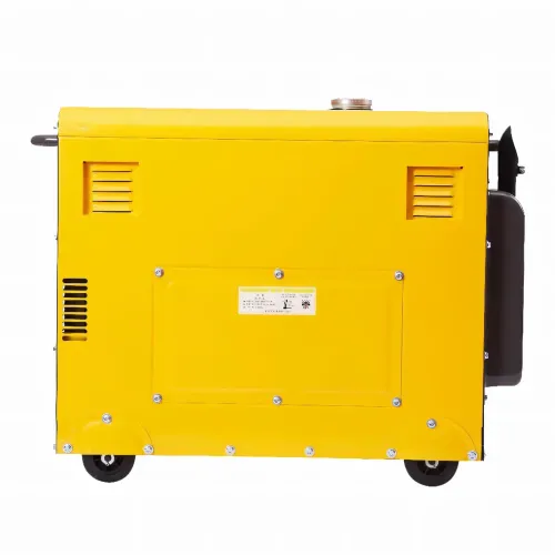 Дизельний портативний генератор COVAX548500T 6 кВт, автостарт, 1 фаза 230 В, (66,5KW DIESEL SILENT) - фото 4