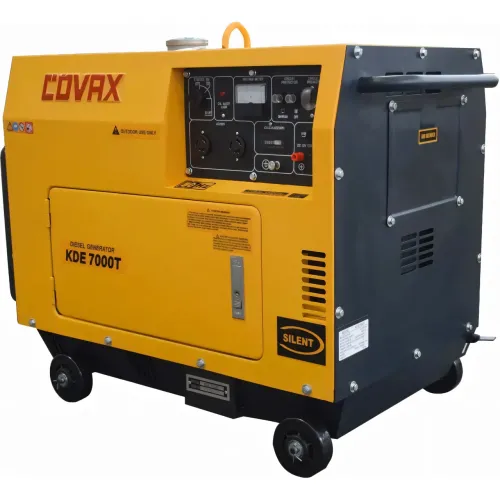 Дизельний генератор947000T COVAX, 5/5.5 кВт, електричний пуск (5KW DIESEL SILENT) (AUTOMAT START) - фото 2