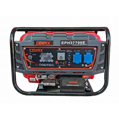 Генератор COVAX 3KW EPH37700E, бензиновий Covax з електростартером і мідною обмоткою PATROL (KEY START) - фото 2