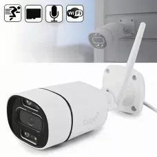Уличная WIFI камера, наружное видеонаблюдение с  интеркомом, камера C16 TUYA 3.0 mp APP