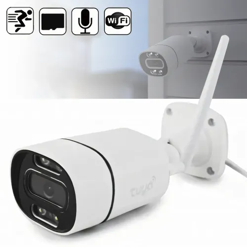 Уличная WIFI камера, наружное видеонаблюдение с  интеркомом, камера C16 TUYA 3.0 mp APP