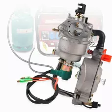 Карбюратор генератора 5,5-8,5 квт із газовим редуктором, карбюратор для бензогенератора