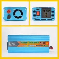 Автомобильный инвертор ssk 2000W, power inverter SSK-2000w (12V-220V)