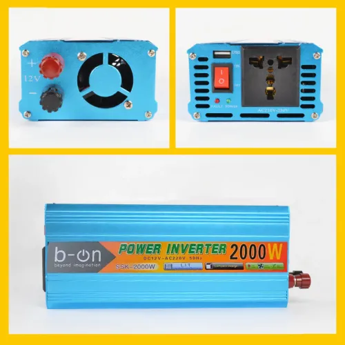 Автомобильный инвертор ssk 2000W, power inverter SSK-2000w (12V-220V) - фото 2
