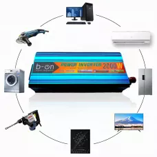 Автомобільний інвертор ssk 2000 W, power inverter SSK-2000w (12V-220V)