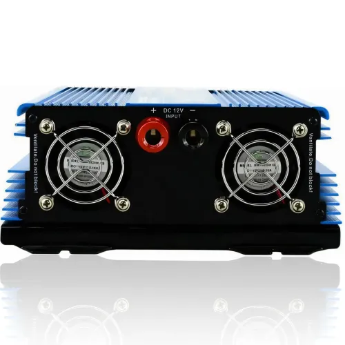 Оригінальний інвертор Jarrett 12-220 В 2000W, оригінальний перетворювач напруги, USB, синій - фото 4
