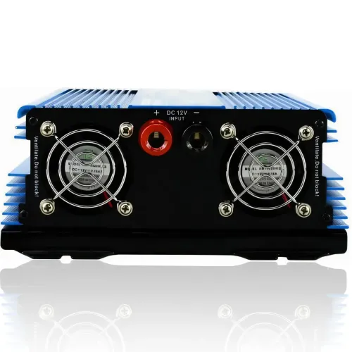 Оригінальний інвертор Jarrett 12-220 В 2000W, оригінальний перетворювач напруги, USB, синій - фото 4