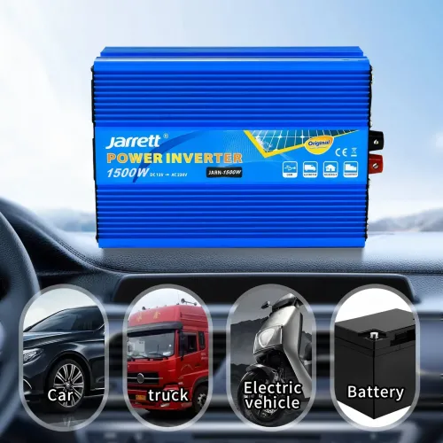 Оригінальний перетворювач Jarrett 12v-220 1500W, автомобільний оригінальний перетворювач - фото 7