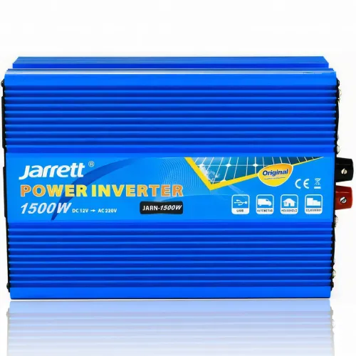 Оригинальный преобразователь Jarrett 12v-220 1500W, автомобильный оригинальный преобразователь - фото 2