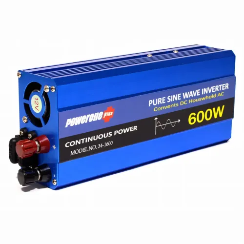 Інвертор Power One 600 W, перетворювач постійного струму, автомобільний інвертор, чиста синусоїда - фото 4