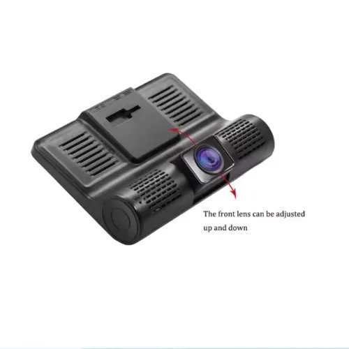 Автореєстратор DVR T-655 Full HD з 3 об'єктивами, відеореєстратор у машину 4 дюйми з камерою заднього огляду - фото 6